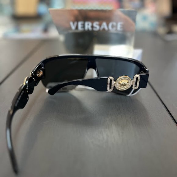 VERSACE MEDUSA BIGGIE PILOT SUNGLASSES - Picture 3 of 4
